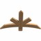 Ekena Millwork Alberta Smooth Timber Gable Bracket, Western Red Cedar, 36"W x 21"H x 1 1/2"D x 3 1/2"F, 14/12 Pitch GBW036X21X0204ALB00SWR - alternate 3